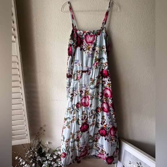 Johnny Was Woman’s floral Midi Sundress Size: M - Picture 7 of 9